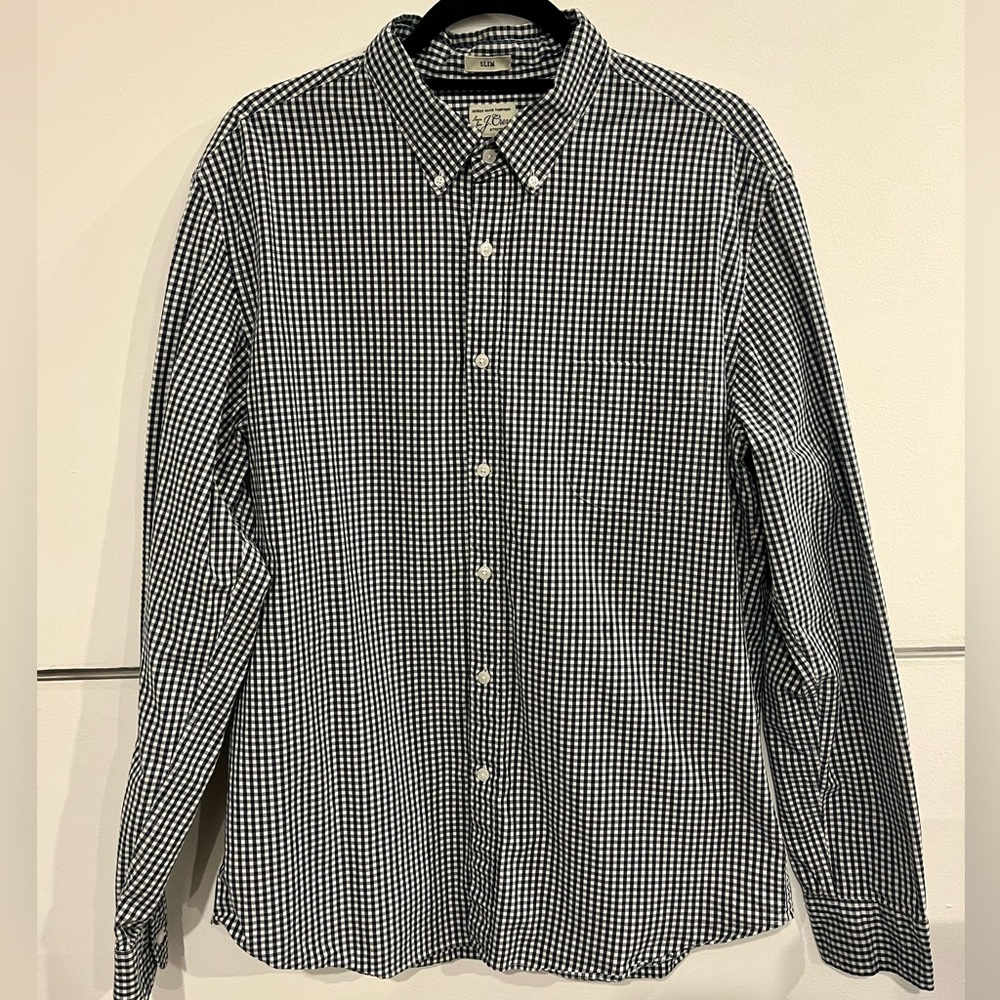 J Crew XL Slim Button Down